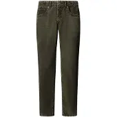 Pepe Jeans per uomo. PM2100121 Pantalone Cash Corduroy verde (34), Casual, Cotone