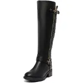 Dream Pairs Stivale nero