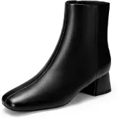 Dream Pairs Boots 'Damen Stiefel Stiefeletten' nero