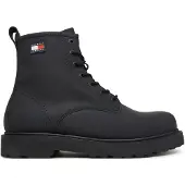 Tommy Hilfiger Boots stringati 'Archive '01'' nero
