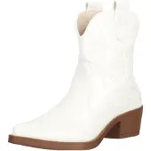Elara Stivale da cowboy bianco