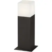 TRIO Lighting Lampioncino HUDSON, antracite, altezza 30 cm, metallo IP44