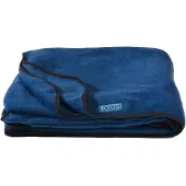 Cocoon Fleece Blanket Coperta (200 x 160 cm, blu)