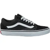 Vans - Scarpe da skate basse - Old Skool Black/White per Uomo - Taglia 38 - Nero