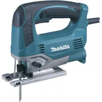 Makita JV 0600 J seghetto alternativo elettronico a pendolo 650 W in Makpac incl. 1 x lama