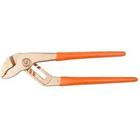 Bahco Pinze Articolate Con Scanalatura Anti-scintilla In Rame Al Berillio 250 Mm