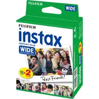 Fujifilm INSTAX WIDE Colorfilm Glossy confezione da 10X2