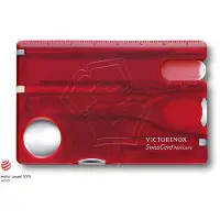 Victorinox SwissCard Nailcare rosso trasparente - 0.7240.T