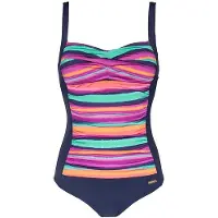 LASCANA Costume intero modellante colori misti