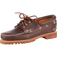Timberland per donna. TB0513042141 Scarpe da barca in pelle marrone Noreen (37 W), Basso, Stringhe, Casual