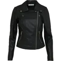 Noisy May Giacca in pelle NMREBEL donne - Nero - EU XS
