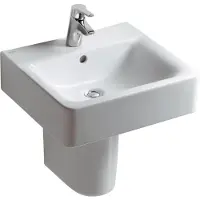 Ideal standard Connect lavabo, 1 trou pour robinet, avec trop-plein, 500x460x175mm, E713801, E713801