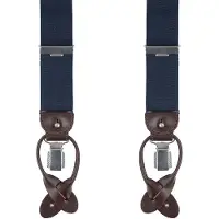 Profuomo Bretelle Luxe blu scuro Blu scuro Blu