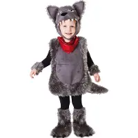 MOM Costume Da Piccolo Lupo Junior