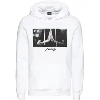 Mister tee Felpa 'Pray' grigio / nero / bianco