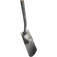 Talentools Pala liscia con manico, altezza 76 cm, marca