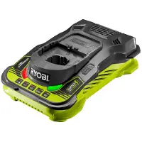 Ryobi Ultra-fast lithium charger - - RC18-150G - 18V - 5.0 A - Charges 1 5.0 Ah battery in 1 hour