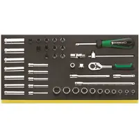 Stahlwille Set di inserti Tcs da 1/4" Utensile di serraggio TCS 40/35/9