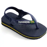 Havaianas Infradito bambini BABY BRASIL LOGO ragazzo - Blu - 21
