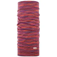 P.A.C. Merino Wool Sciarpa a tubo (One Size, rosso)