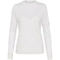 Vila Vistasia Lace Top A Maniche Lunghe