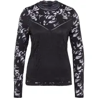 Vila Vistasia Lace Top A Maniche Lunghe