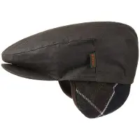 Barbour per uomo. MHA0294 Berretto di cera verde (L), Casual, Cotone