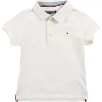 Tommy Hilfiger Polo KB0KB03975 ragazzo - Bianco - 6 anni