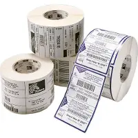 Zebra Etichetta 3002908 (Z-Perform 1000D) - Nero su bianco (102 mm x 38 mm) 4 rotoli