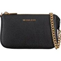 Michael Kors per donna. 32F7GFDW6L Borsa in pelle nera con catena (OSFA), Nero, Casual