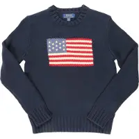 Ralph Lauren Maglia a girocollo bandiera americana