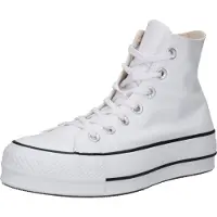 Converse - Sneakers con zeppa - Chuck Taylor All Star Lift Canvas White/Black/White per Donne - Taglia 39 - Bianco