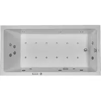 Duravit Whirlpool Starck 1800x900mm version encastrable avec un dossier incliné, Combisystem E, 760050000CE1000, 760050000CE1000