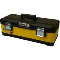 Stanley Cassetta Portautensili Metal/Plastic Con Vaschetta - cm.66,2x29,3x22,2 (1-95-614)
