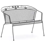 Mwh Sedia impilabile Vendo - Materiale: metallo, colore: grigio ferro; 254018
