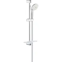 GROHE SET SALISCENDI DOCCIA 3 GETTI SLP "TEMPESTA 100" CON PORTASAPONE Cromo