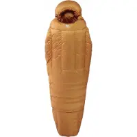 Mountain Equipment Snowline Sacco a pelo in piuma (Long - Body Size: 200 cm, marrone/arancione)