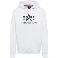 Alpha industries Felpa nero / offwhite