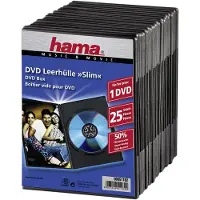 Hama Custodia Sottile Per Dvd Jewel Case 51182 25 Unità