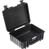 B&W outdoor.custodie tipo 5000 nero + pick foam
