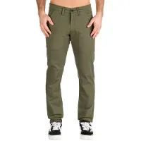 REELL Flex Tapered Chino Pantaloni tempo libero Uomo (32 - Length: 32, olivia)