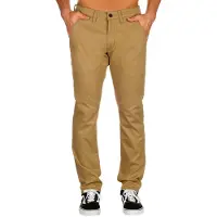 REELL Flex Tapered Chino Pantaloni tempo libero Uomo (30 - Length: 32, beige)
