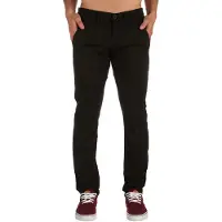REELL Flex Tapered Chino Pantaloni tempo libero Uomo (34 - Length: 32, nero)
