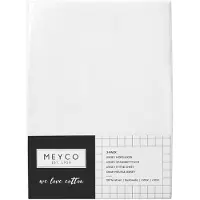 Meyco Baby Lenzuolo Con Angoli Universal 60x120 Cm 2 Unità