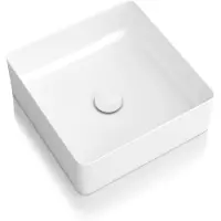 Laufen Living Square vasque, sans trou pour robinet, sans trop-plein, 360x360mm, H8114330001121, H8114330001121