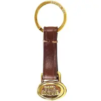 The bridge Story Uomo Portachiavi Vera Pelle 7.5 cm marrone
