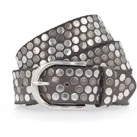 B.belt Cintura Vera Pelle 95 cm marrone