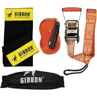 Gibbon Slacklines Travelline Treewear Set (15 m, brown)
