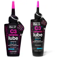 Muc-Off C3 Wet Ceramic Lube Lubrificante catena (50 ml, rosa)