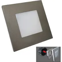 Emithor Apparecchio LED da incasso STEP LIGHT 1xLED/1W, 60lm, 4000K, antracite